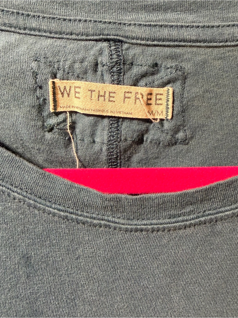 Free People distressed tee medium - Picture 4 of 5